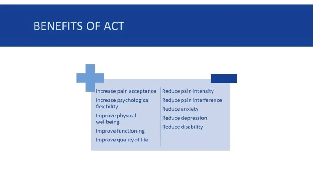 benefits of ACT Therapy