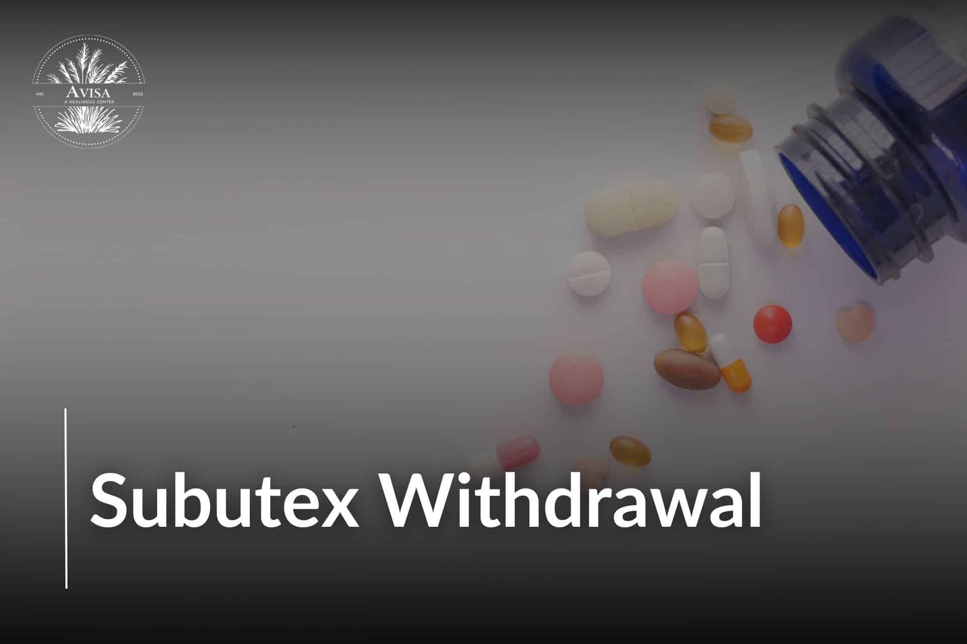 subutex-withdrawal
