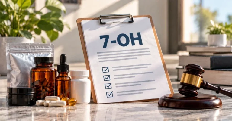 DEA 7-OH scheduling decision and 7-hydroxymitragynine regulation